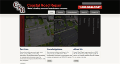 Desktop Screenshot of coastalroadrepair.com